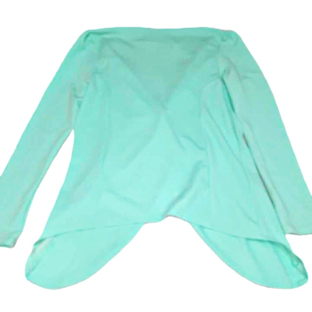 Classic Draped Open Front Jacket